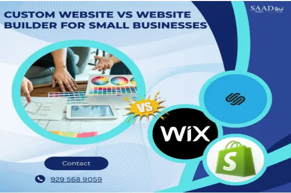 custom website vs website builder